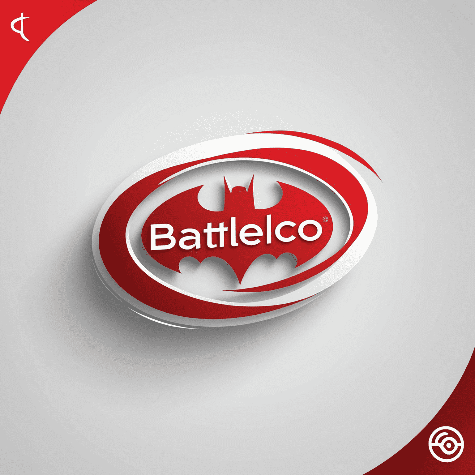 batelco logo in red and white colors