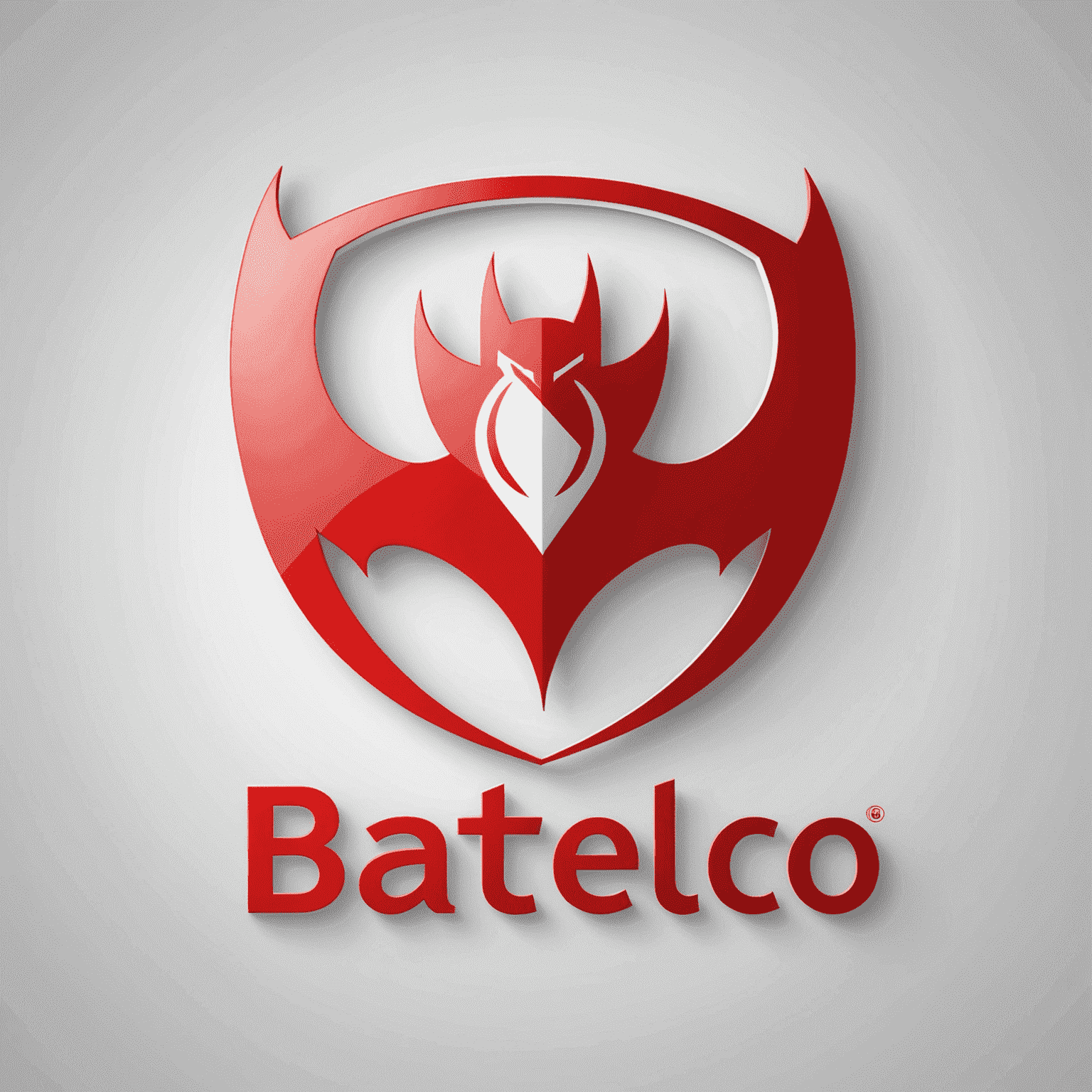 batelco logo in red and white colors